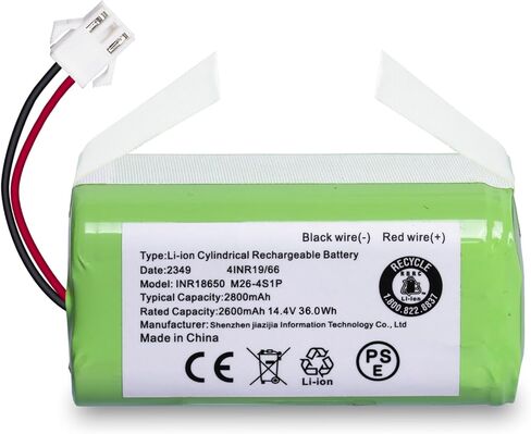 بطارية بديلة لـ Amarey A800 A900 iMartine C800 Tesvor X500 Pro Goovi D380 Onson J10C Eufy RoboVac 11S, 11S Plus 11S MAX 12 15C MAX 15C 30 30C MAX G10 Hybrid G20 Ecovacs Deebot N79 in Kuwait