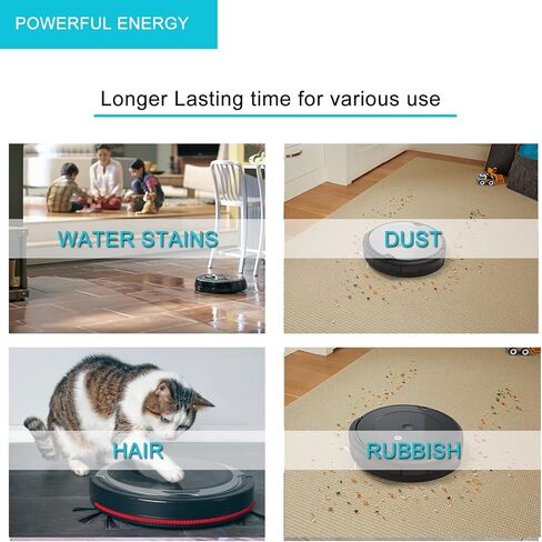 بطارية بديلة لـ Amarey A800 A900 iMartine C800 Tesvor X500 Pro Goovi D380 Onson J10C Eufy RoboVac 11S, 11S Plus 11S MAX 12 15C MAX 15C 30 30C MAX G10 Hybrid G20 Ecovacs Deebot N79 in Kuwait