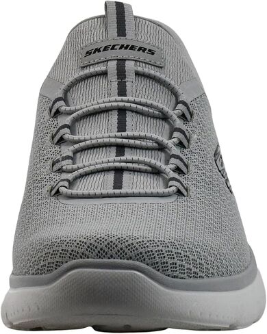 حذاء Skechers الرجالي سهل الارتداء: Summits - أحذية عالية المدى، رمادي فاتح، 8.5 M in Saudi Arabia