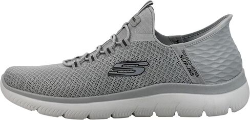 حذاء Skechers الرجالي سهل الارتداء: Summits - أحذية عالية المدى، رمادي فاتح، 8.5 M in Saudi Arabia