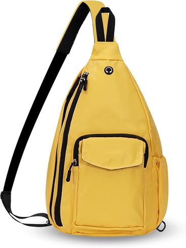 HAWEE Convertible Sling Backpack Crossbody Chest Bag for Women Men Left and Right Shoulder Purse Water Repellent Gym Daypack in Saudi Arabia