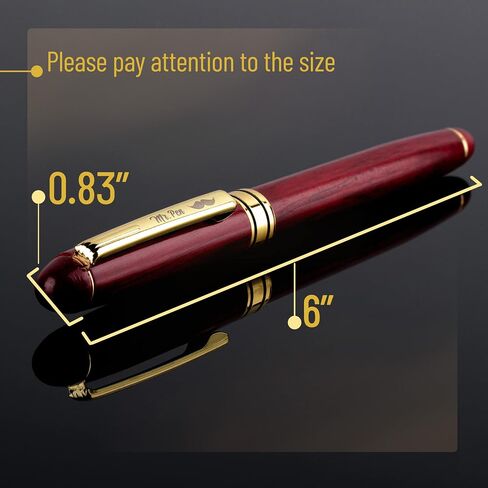 Mr. Pen- Luxury Pen, Black Barrel, Black Ink, Fancy Pen, Fancy Pens for Men, Nice Pens for Men, Pen Gift, Writing Pens, Metal Pen, Fancy Pens for Men, Executive Pen, Expensive Pens, Father’s Day Gift in Saudi Arabia