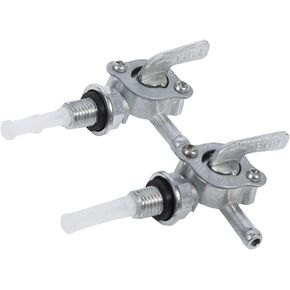 Generator Fuel Tank, 2pcs On Off Motorcycle ATV Valve Fuel Tap Valve Petrol Tap Generator Fuel Tank Shut off Valve for Pocket Pit Dirt Bike Go Kart motorcycle