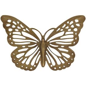 Gold Metal Butterfly Wall Decor
