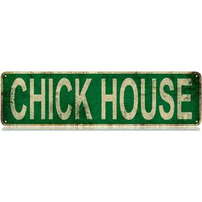 Bait and Tackle Tin Sign Street Funny Metal Sign Wall Decor for Bedroom Farm Home Bar Garage Man Cave Wall Art Gift 4" by 16"