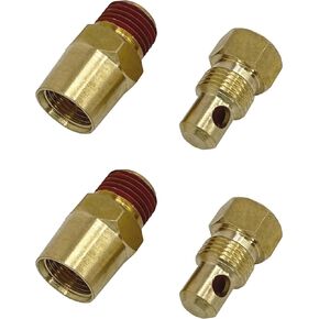 A.A Manifold Engine Block Drain Plug Kit Replacement for MerCruiser Quicksilver Sterndrive - 82745, 18-4218, 22-16951T1, 22-16951A1, 22-16951Q1 (2 Pack)