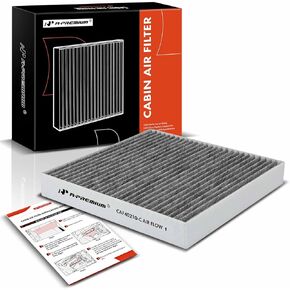A-Premium Cabin Air Filter with Activated Carbon Compatible with Infiniti M35h 2012-2013, M37 2011-2013, M56 2011-2013, Q70 2014-2019, Q70L 2015-2019 Replace# 272771ME0B