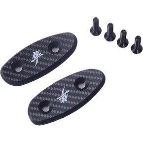 ألواح قاعدة من ألياف التيتانيوم، مجموعة أغطية غطاء تثبيت مزخرفة مناسبة لسوزوكي هايابوسا 1999-2020 (أسود) in Kuwait