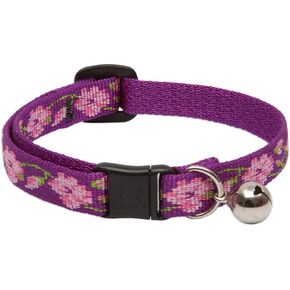 طوق أمان للقطط من LupinePet Originals مقاس 1/2 بوصة مع جرس، مقاس 8-12 بوصة