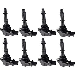 ENA Pack 8 Ignition Coil 4.6L 5.5L Compatible with Mercedes-Benz 2007 2008 2009 2010 2011 2012 2013 2014 2015 CL550 CLK550 CLS550 E550 G550 GL450 GL550 S550 SL550 ML450 Coils for UF535 07C905115
