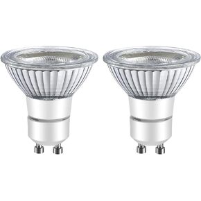 LED GU10 Range Hood Light Bulbs, LED Stove Appliance Light Bulb, Kitchen Light Replacement Halogen Light Bulb, 50W Equivalent, Warm White 3000K, 6W 550 Lm, Dimmable,Waterproof IP65 Pack of 2