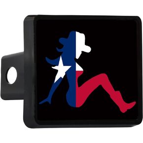 Rogue River Tactical Texas State Flag Trailer Hitch Cover Plug US Patriotic Lone Star State TX Sexy Cowgirl