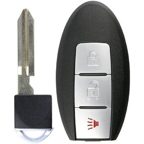 KeylessOption Keyless Entry Remote Smart Car Key Fob for Nissan Leaf, Quest, Juke, Cube, Versa Note CWTWB1U808