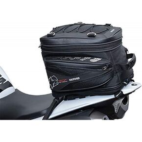Oxford OL325 Black 40 L T40R Motorcycle Tail Pack