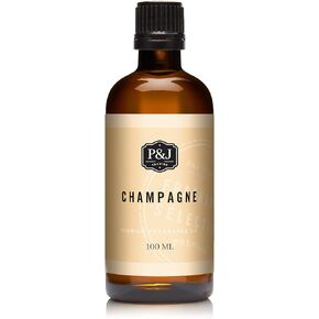 P&J Trading - زيت معطر بالشامبانيا 100 مل - زيت عطري لصناعة الشموع وصناعة الصابون وزيت الناشر