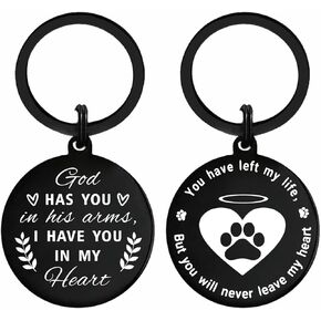 Loss of Pet Sympathy Gift Dog Cat, Memorial Gifts for Loss of Dog, Grieving Gifts for Loss of Pet, Pet Sympathy Keychain