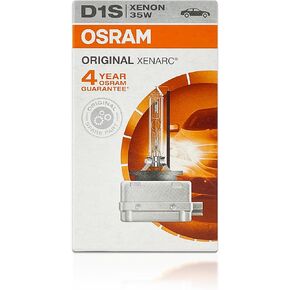 Osram D1S OEM Original Xenarc HID Xenon Headlight Bulb 66140 85V 35W 4500K Made in Germany/Pack of 1