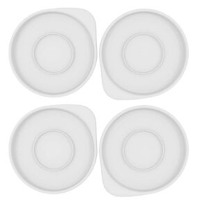 Reusable Medical Grade Skin Safe Replacement Adhesives for Pixie Tunes Premium and Elite Baby Bump Headphones & Pregnancy Speakers, 4 Pack