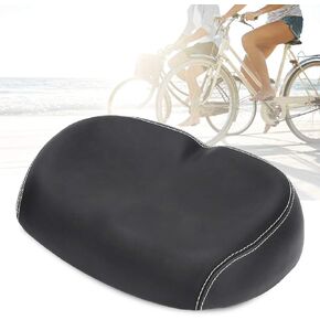 Most Comfortable Bike Seat for Women, Extra Wide and Padded Bike Seat Cushion Universal Replacement Seat