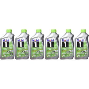 Mobil 1 0W-30 (Advanced Fuel Economy) Synthetic Motor Oil - 1 Quart (Pack of 6)