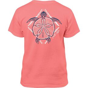 Salt Life Girls' Turtle Bay Youth Short Sleeve Classic Fit Shirt