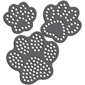 Rhinestone Genie Dog Tracks 001 Magnetic Rhinestone Template, Black