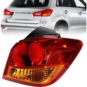 KAKSEY Tail Light Assembly Brake Rear Lamp Compatible with Mitsubishi Outlander Sport 2011-2019 ASX RVR Tail Lamp Replacement (Left Driver Side)