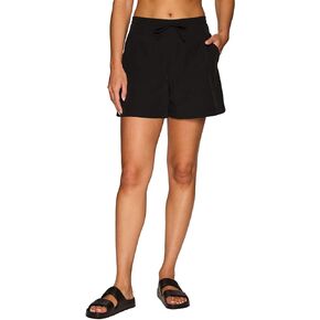 RBX Active Women's Walking Shorts with Pockets & Drawstring Waist, Breathable Quick Drying Workout Hiking Shorts for Women