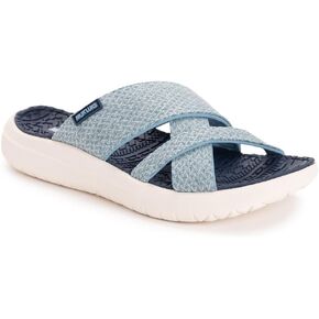MUK LUKS Women's Sassy Cross-over Sandal in Saudi Arabia