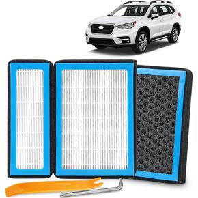 𝟕𝟐𝟖𝟖𝟎𝐅𝐋𝟎𝟎𝐀 Cabin Air Filter Compatible with 𝐒𝐮𝐛𝐚𝐫𝐮 (𝟐𝟎𝟏𝟕-𝟐𝟎𝟐𝟑) Crosstrek Ascent Impreza Legacy Outback OEM Replaces #CF12436 Car AC Cabon Filters