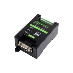RS232 to RS485/422 Active Digital Isolated Converter Adapter, Original SP3232EEN and SP485EEN Chips, Transmission Distance up to 1.2km, Wall-Mount and Rail-Mount Support, RS232 DB9 Female Port