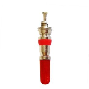 مكافحة VCV-12 دوامة الإطارات/عجلة صمام الأساسية الأساسية للسيارات والشاحنات والدراجات النارية، ATV، UTV، RV، الدراجات الترابية، متوافق مع TPMS، ختم محكم الهواء درجة الحرارة العالية، تصميم طرف دوامة، 12pk