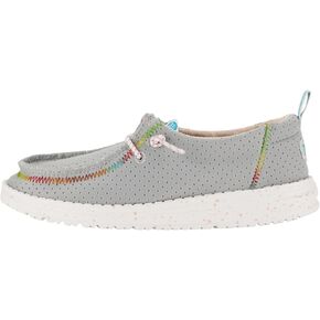 Hey Dude Kids Wendy Perf Neoprene (Little Kid/Big Kid) - Shoes for Kids - Fabric Upper - Memory Foam