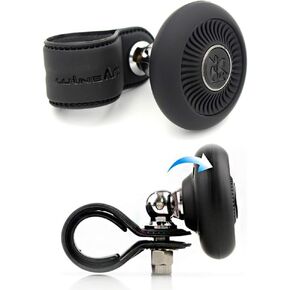 مقبض طاقة من النوع القابل للطي، مقبض طاقة، عجلة قيادة السيارة الدوارة (أسود) in Kuwait