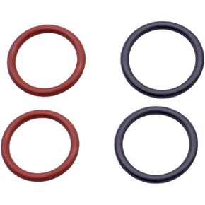 4 PCS KIT 34439FG000 / 34439AE021 Power Steering Pump Rubber Inlet & Outlet O-Ring Seals for P/S Hi Pressure Hose for Subaru