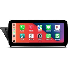 ستيريو سيارة 10.25 بوصة لأودي A4 A5 S4 S5 B8 2009-2016 مع نظام أودي للوسائط المتعددة، CarPlay اللاسلكي Android Auto Bluetooth ترقية المصنع راديو IPS شاشة تعمل باللمس in Kuwait