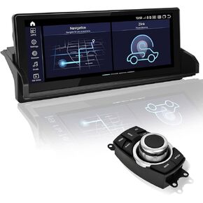 PEMP Ultra-Thin 12.3" Qualcomm Snapdragon 680 8 Cores Android Screen, for BMW Z4 E89 Android 13 Wireless and Wired CarPlay Android Auto Calls Using The OEM Microphone Monitor.(2009-2018)