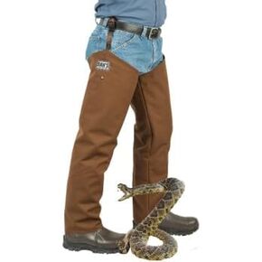 DAN'S Hunting Gear، LLC مقدمة فولاذية، واقي الثعبان، مقاوم للماء بنسبة 100%، حذاء عمل/حزام الورك، المرافق/العمال الصناعيون - المزارعون/مربي الماشية - الحماية القصوى
