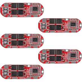 5PCS BMS 5S 25A 21V Battery Protection Board for Lithium Battery Protection Circuit Charging Board Module Integrated Circuits.