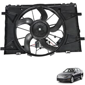 munirater Engine Radiator Cooling Fan Assembly Replacement for 2010-2012 Fusion MKZ Milan Base 622430 621-445 BE5Z8C607A FO3115183
