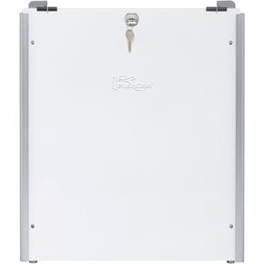 Plexidor Performance Silver Pet Door Sliding Track - Snap and Go Sliding Door Track with Flip Lock