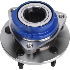 KUSATEC 513203 Front Wheel Bearing and Hub Assembly Fit for 00-08 Buick Allure Century LaCrosse Regal Rendezvous,Chevy Impala Monte Carlo Venture,Pontiac Aztek Grand Prix Montana, 5 Lug Bolts no ABS