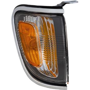 For Toyota Tacoma Turn Signal/Side Marker Light 2001 02 03 2004 Passenger Side TO2521161 | 81610-04080 Park/Marker Combo; w/Bright Bezel