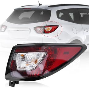 OEM Style Halogen Tail Light Assembly Rear Left Driver Side Stop Lamp Compatible with 2013 2014 2015 2016 2017 Chevy Traverse Replace# 84266019, 23301756, 23463499, GM2804112