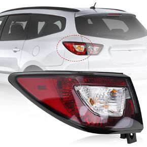 OEM نمط الهالوجين الذيل ضوء الجمعية الخلفية اليسرى سائق الجانب وقف مصباح متوافق مع 2013 2014 2015 2016 2017 تشيفي ترافيرس استبدال # 84266019، 23301756، 23463499، GM2804112