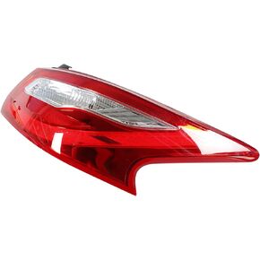 Replacement for 2016 2017 2018 265509HS0A Altima Red Transparent Rear Brake Lamp The Passenger Side Right Tail Lamp Assembly