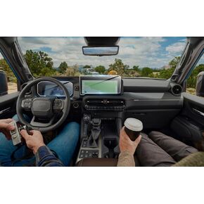 Tempered Glass Screen Protector For Toyota Land Cruiser 2024 12.3-inch Multimedia Screen,Anti-Explosion & Scratch,HD Clear,Premium Navigation Accessories