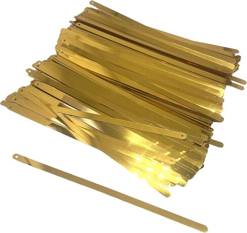 لوحات ترتر مسطحة مقاس 4 × 110 مم - فستان، رقص شرقي، شرابة الورك 520 قطعة، تشكيلة ألوان متنوعة من الترتر الأكريليك - 1.76 أونصة (50 جرامًا) ذهبي in Kuwait