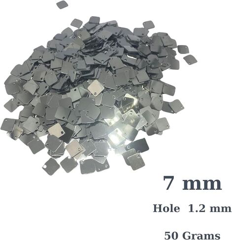 لوحات ترتر مسطحة مقاس 4 × 110 مم - فستان، رقص شرقي، شرابة الورك 520 قطعة، تشكيلة ألوان متنوعة من الترتر الأكريليك - 1.76 أونصة (50 جرامًا) ذهبي in Kuwait