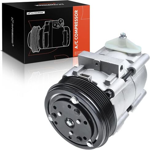 A-Premium Air Conditioner AC Compressor with Clutch Compatible with Ford F-150 2002-2003, F-250 F-350 F-450 F-550 Super Duty, 4.6L 5.4L 6.8L in Saudi Arabia